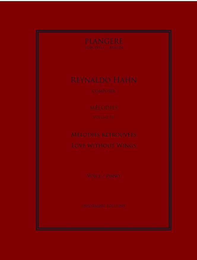 Renaldo Hahn: Melodies - Volume II